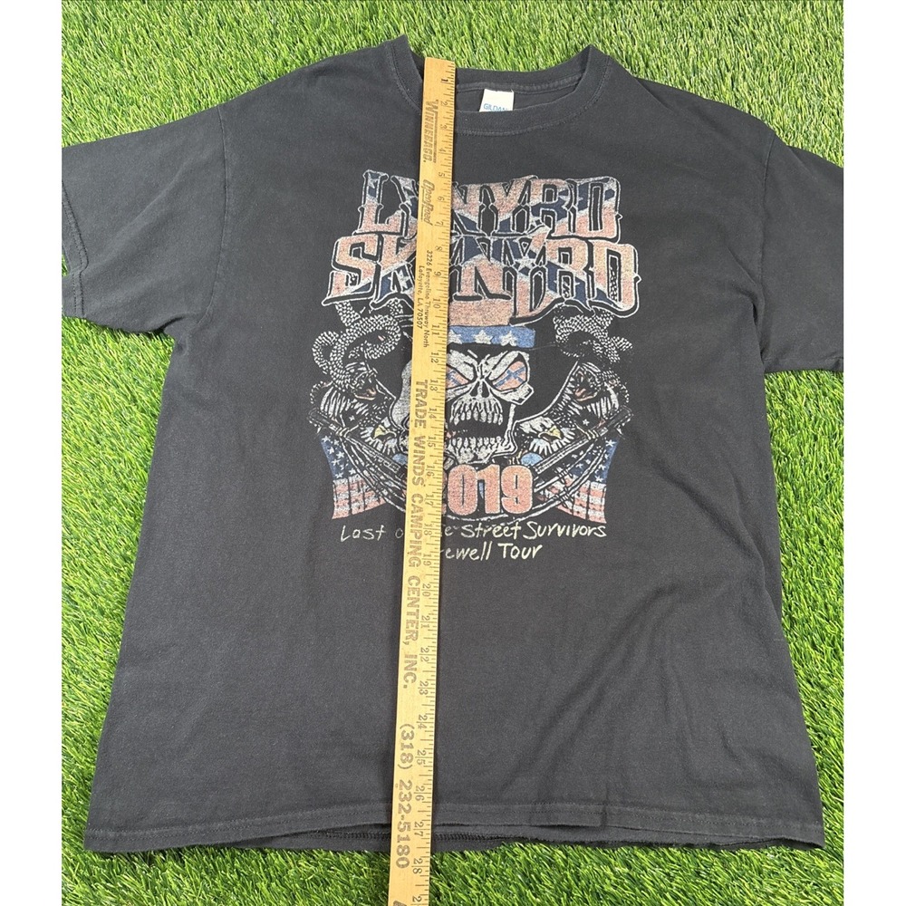 Lynyrd Skynyrd Shirt Mens Sz L Farewell Tour Last Of The Street Survivors Black - Picture 6 of 8